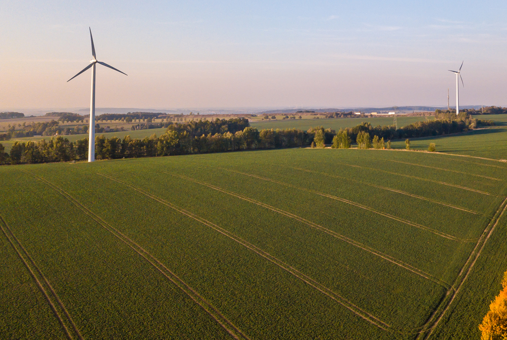 Wind turbines Italy